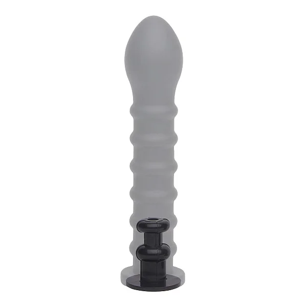Ribbed Dong Easy-Lock 19 cm - Zwart van het merk Bangers Fuck Machines - Siliconen Dildo's - online kopen bij Masculum.nl. De discrete online seks-toys en erotisch heren ondergoed winkel voor gay & hetero mannen.