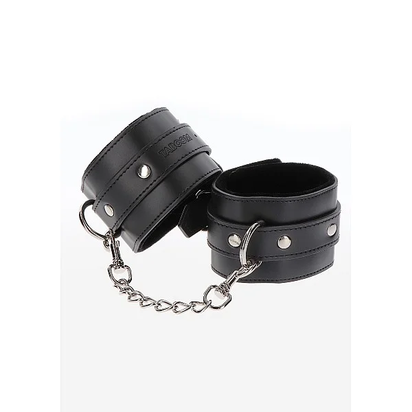 Wrist Cuffs - Zwart van het merk Luxury Bondage Essentials - Boeien - online bestellen bij Masculum.nl. De discrete online seks-toys en erotisch heren ondergoed winkel voor gay & hetero mannen.