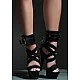 Ankle Cuffs - Zwart van het merk Luxury Bondage Essentials - Boeien - online bestellen bij Masculum.nl. De discrete online seks-toys en erotisch heren ondergoed winkel voor gay & hetero mannen.