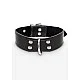 Elegant D-Ring Collar - Zwart van het merk Luxury Bondage Essentials - BDSM Collars - online kopen bij Masculum.nl. De discrete online seks-toys en erotisch heren ondergoed winkel voor gay & hetero mannen.