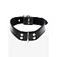 Elegant D-Ring Collar - Zwart van het merk Luxury Bondage Essentials - BDSM Collars - online kopen bij Masculum.nl. De discrete online seks-toys en erotisch heren ondergoed winkel voor gay & hetero mannen.
