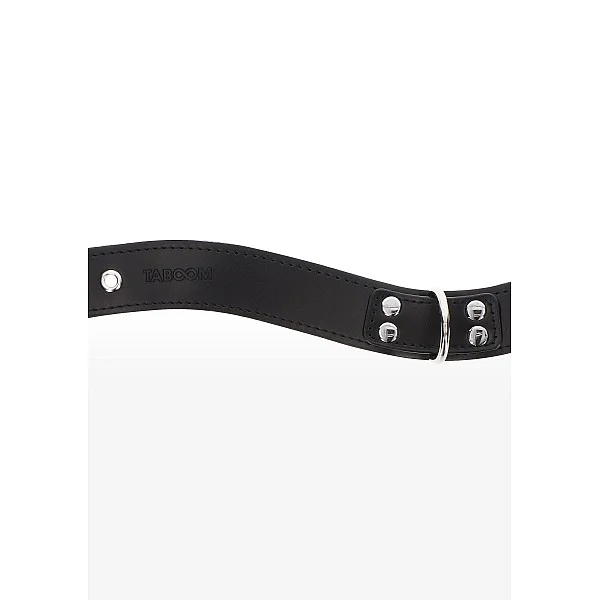 Elegant D-Ring Collar - Zwart van het merk Luxury Bondage Essentials - BDSM Collars - online kopen bij Masculum.nl. De discrete online seks-toys en erotisch heren ondergoed winkel voor gay & hetero mannen.