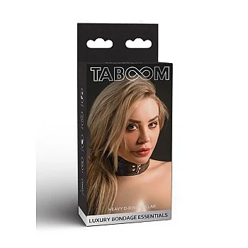 Heavy D-Ring Collar - Zwart