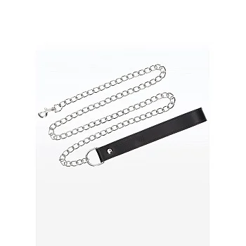 Chain Leash - Zwart