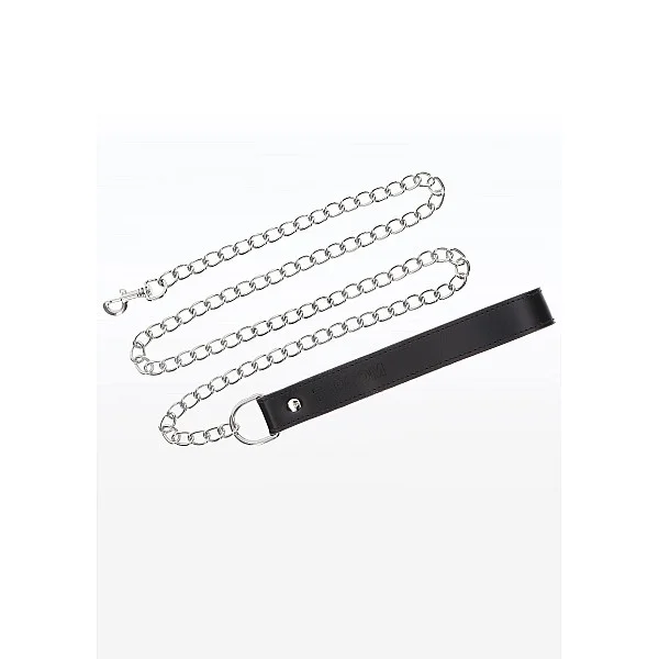 Chain Leash - Zwart van het merk Luxury Bondage Essentials - BDSM Collars - online kopen bij Masculum.nl. De discrete online seks-toys en erotisch heren ondergoed winkel voor gay & hetero mannen.