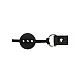 Silicone Ball Gag - Zwart van het merk Luxury Bondage Essentials - Ball Gags - online kopen bij Masculum.nl. De discrete online seks-toys en erotisch heren ondergoed winkel voor gay & hetero mannen.