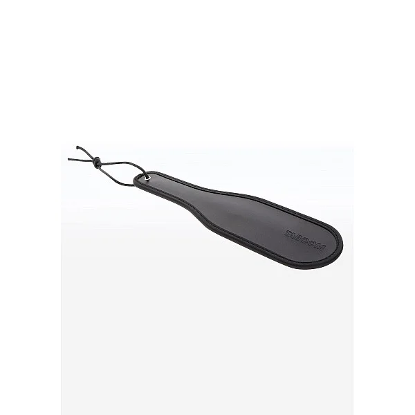 Hard And Soft Touch Paddle - Zwart van het merk Luxury Bondage Essentials - Paddles - online bestellen bij Masculum.nl. De discrete online seks-toys en erotisch heren ondergoed winkel voor gay & hetero mannen.