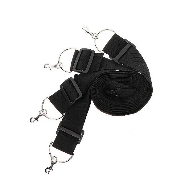 Bed Restraints - Zwart van het merk Luxury Bondage Essentials - Bondage Sets - online kopen bij Masculum.nl. De discrete online seks-toys en erotisch heren ondergoed winkel voor gay & hetero mannen.