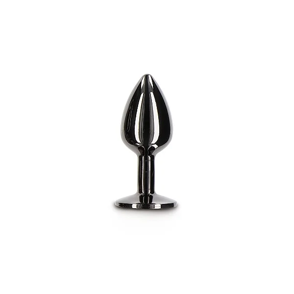 Butt Plug With Diamond Jewel S - Zwart van het merk Luxury Bondage Essentials - Buttplugs - online bestellen bij Masculum.nl. De discrete online seks-toys en erotisch heren ondergoed winkel voor gay & hetero mannen.