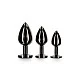 Butt Plug With Diamond Jewel M - Zwart van het merk Luxury Bondage Essentials - Buttplugs - online kopen bij Masculum.nl. De discrete online seks-toys en erotisch heren ondergoed winkel voor gay & hetero mannen.