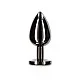 Butt Plug With Diamond Jewel L - Zwart van het merk Luxury Bondage Essentials - Buttplugs - online bestellen bij Masculum.nl. De discrete online seks-toys en erotisch heren ondergoed winkel voor gay & hetero mannen.
