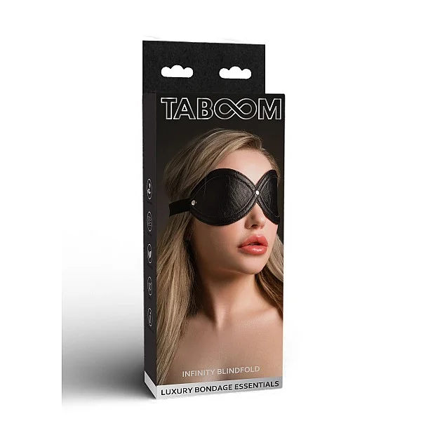Infinity Blindfold - Zwart van het merk Luxury Bondage Essentials -  - online bestellen bij Masculum.nl. De discrete online seks-toys en erotisch heren ondergoed winkel voor gay & hetero mannen.