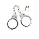 Silver Plated BDSM Handcuffs - Zilver van het merk Luxury Bondage Essentials - Boeien - online bestellen bij Masculum.nl. De discrete online seks-toys en erotisch heren ondergoed winkel voor gay & hetero mannen.