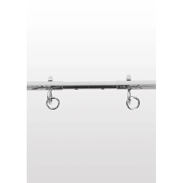Spreader Bar with Ankle Cuffs - Zwart van het merk Luxury Bondage Essentials - Spreidstangen - online kopen bij Masculum.nl. De discrete online seks-toys en erotisch heren ondergoed winkel voor gay & hetero mannen.