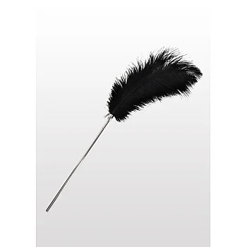 Feather Tickler - Zwart