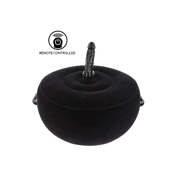 Inflatable Fuck Seat with Remote - Zwart van het merk Luxury Bondage Essentials - Sexmachines - online bestellen bij Masculum.nl. De discrete online seks-toys en erotisch heren ondergoed winkel voor gay & hetero mannen.