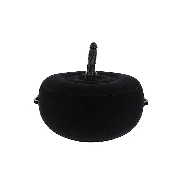 Inflatable Fuck Seat with Remote - Zwart van het merk Luxury Bondage Essentials - Sexmachines - online bestellen bij Masculum.nl. De discrete online seks-toys en erotisch heren ondergoed winkel voor gay & hetero mannen.
