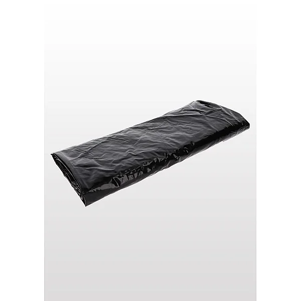 Wet Play Queen Size Bedsheet - Zwart van het merk Luxury Bondage Essentials - Sexmachines - online kopen bij Masculum.nl. De discrete online seks-toys en erotisch heren ondergoed winkel voor gay & hetero mannen.