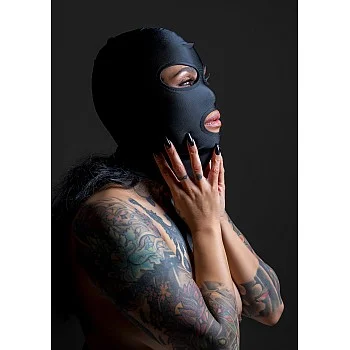Spandex Hood - Zwart