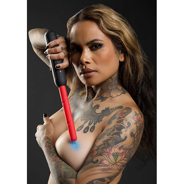 Prick Stick Electro Shock Wand - Zwart van het merk Luxury Bondage Essentials - Electrosex Toys - online bestellen bij Masculum.nl. De discrete online seks-toys en erotisch heren ondergoed winkel voor gay & hetero mannen.