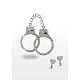 Diamond Wrist Cuffs Silver - Zilver van het merk Luxury Bondage Essentials - Boeien - online bestellen bij Masculum.nl. De discrete online seks-toys en erotisch heren ondergoed winkel voor gay & hetero mannen.