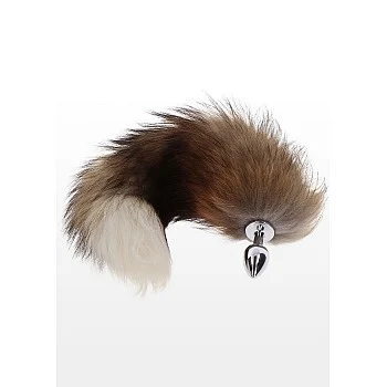 Foxtail Buttplug - Zilver