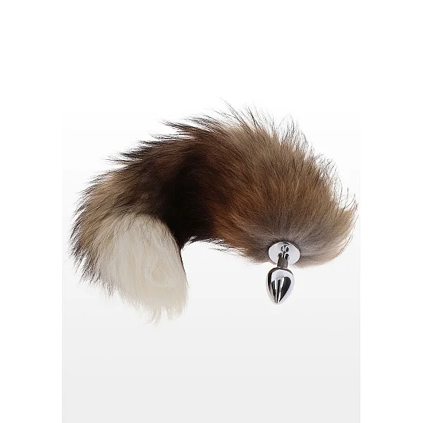 Foxtail Buttplug - Zilver van het merk Luxury Bondage Essentials - Buttplugs - online bestellen bij Masculum.nl. De discrete online seks-toys en erotisch heren ondergoed winkel voor gay & hetero mannen.