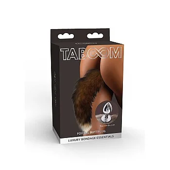 Foxtail Buttplug - Zilver