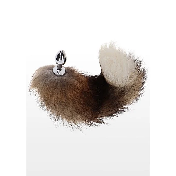 Foxtail Buttplug - Zilver van het merk Luxury Bondage Essentials - Buttplugs - online bestellen bij Masculum.nl. De discrete online seks-toys en erotisch heren ondergoed winkel voor gay & hetero mannen.