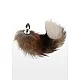 Foxtail Buttplug - Zilver van het merk Luxury Bondage Essentials - Buttplugs - online bestellen bij Masculum.nl. De discrete online seks-toys en erotisch heren ondergoed winkel voor gay & hetero mannen.