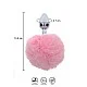 Bunnytail Buttplug - Roze van het merk Luxury Bondage Essentials - Buttplugs - online bestellen bij Masculum.nl. De discrete online seks-toys en erotisch heren ondergoed winkel voor gay & hetero mannen.