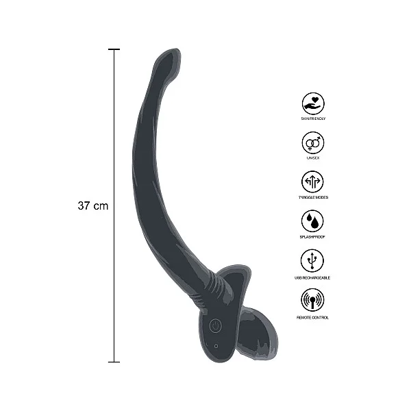 Puppy Play Wiggle Tail - Zwart van het merk Luxury Bondage Essentials - Buttplugs - online bestellen bij Masculum.nl. De discrete online seks-toys en erotisch heren ondergoed winkel voor gay & hetero mannen.