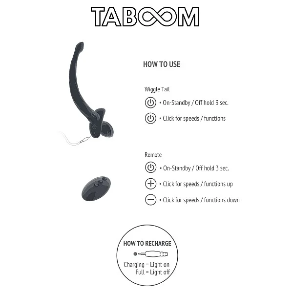 Puppy Play Wiggle Tail - Zwart van het merk Luxury Bondage Essentials - Buttplugs - online bestellen bij Masculum.nl. De discrete online seks-toys en erotisch heren ondergoed winkel voor gay & hetero mannen.