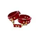 Ankle Cuffs - Rood van het merk Bondage in Luxury - Boeien - online bestellen bij Masculum.nl. De discrete online seks-toys en erotisch heren ondergoed winkel voor gay & hetero mannen.