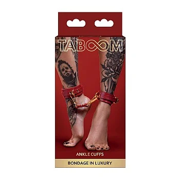 Ankle Cuffs - Rood