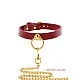 O-Ring Collar - Rood van het merk Bondage in Luxury - BDSM Collars - online kopen bij Masculum.nl. De discrete online seks-toys en erotisch heren ondergoed winkel voor gay & hetero mannen.