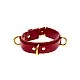 D-Ring Collar Deluxe - Rood van het merk Bondage in Luxury - BDSM Collars - online kopen bij Masculum.nl. De discrete online seks-toys en erotisch heren ondergoed winkel voor gay & hetero mannen.