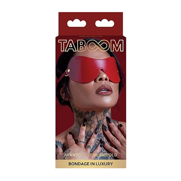 Avantgarde Blindfold - Rood van het merk Bondage in Luxury -  - online bestellen bij Masculum.nl. De discrete online seks-toys en erotisch heren ondergoed winkel voor gay & hetero mannen.