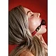 Silicone Ball Gag - Rood van het merk Bondage in Luxury - Ball Gags - online kopen bij Masculum.nl. De discrete online seks-toys en erotisch heren ondergoed winkel voor gay & hetero mannen.