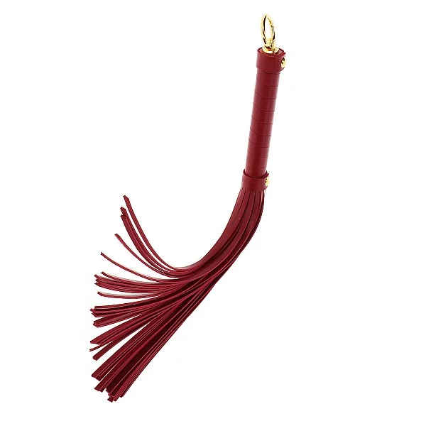 Large Whip - Rood van het merk Bondage in Luxury - Paddles - online bestellen bij Masculum.nl. De discrete online seks-toys en erotisch heren ondergoed winkel voor gay & hetero mannen.