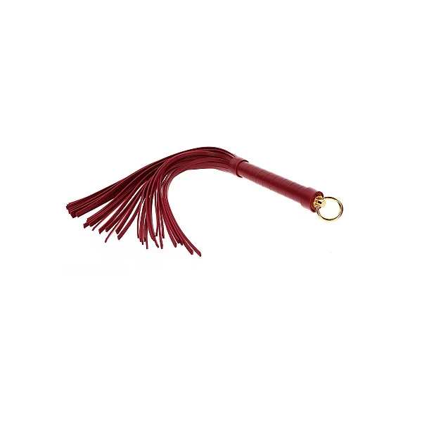 Large Whip - Rood van het merk Bondage in Luxury - Paddles - online bestellen bij Masculum.nl. De discrete online seks-toys en erotisch heren ondergoed winkel voor gay & hetero mannen.