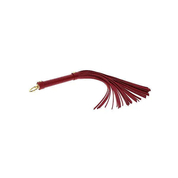 Large Whip - Rood van het merk Bondage in Luxury - Paddles - online bestellen bij Masculum.nl. De discrete online seks-toys en erotisch heren ondergoed winkel voor gay & hetero mannen.