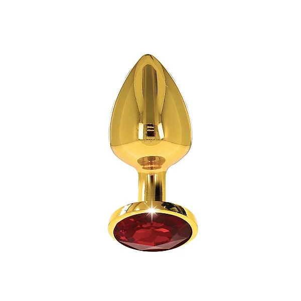 Butt Plug With Diamond Jewel S - Goud van het merk Bondage in Luxury - Buttplugs - online bestellen bij Masculum.nl. De discrete online seks-toys en erotisch heren ondergoed winkel voor gay & hetero mannen.