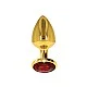 Butt Plug With Diamond Jewel S - Goud van het merk Bondage in Luxury - Buttplugs - online bestellen bij Masculum.nl. De discrete online seks-toys en erotisch heren ondergoed winkel voor gay & hetero mannen.