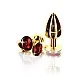 Butt Plug With Diamond Jewel S - Goud van het merk Bondage in Luxury - Buttplugs - online bestellen bij Masculum.nl. De discrete online seks-toys en erotisch heren ondergoed winkel voor gay & hetero mannen.
