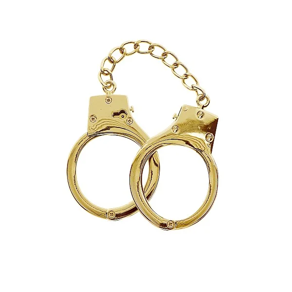 Gold Plated BDSM Handcuffs - Goud van het merk Bondage in Luxury - Boeien - online bestellen bij Masculum.nl. De discrete online seks-toys en erotisch heren ondergoed winkel voor gay & hetero mannen.
