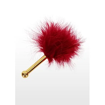 Feather Tickler - Rood