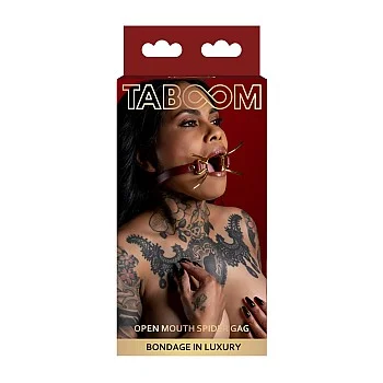 Open Mouth Spider Gag - Rood
