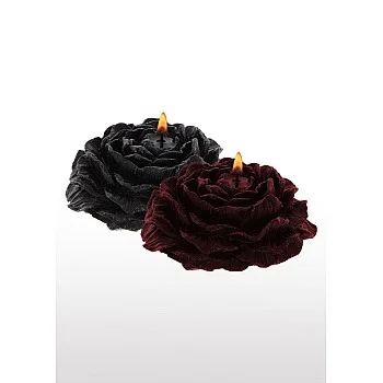Rose Japanese Drip Candle 2pcs - Rood