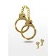 Diamond Wrist Cuffs Gold - Goud van het merk Bondage in Luxury - Boeien - online bestellen bij Masculum.nl. De discrete online seks-toys en erotisch heren ondergoed winkel voor gay & hetero mannen.